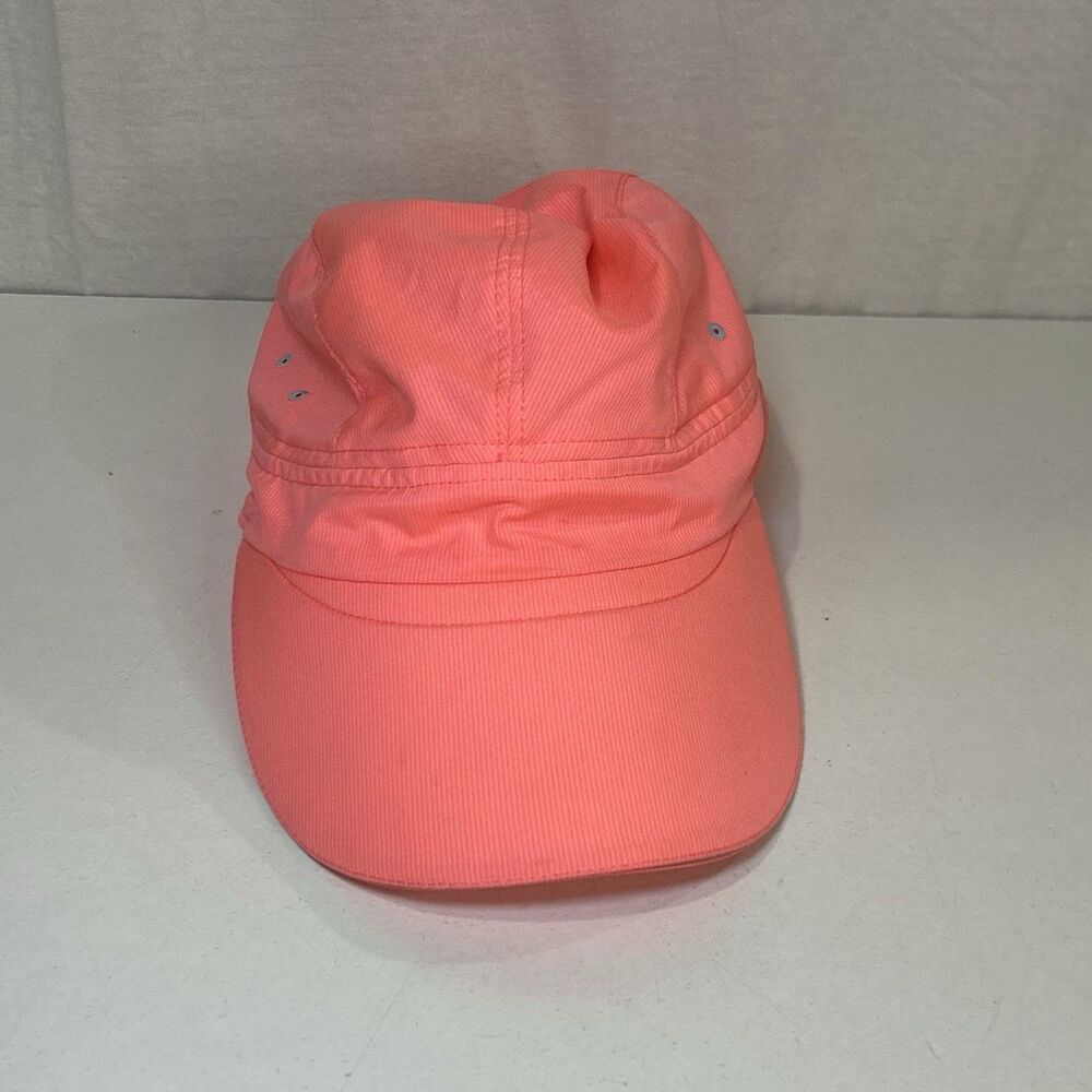 Lululemon Athletica Salmon Pink Activewear Fitness Hat Cap Womens Adjustable